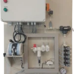 CMWDS dosing system with pneumatic pump and electric valves